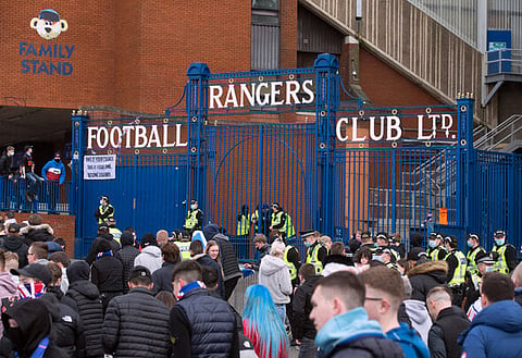 Police Scotland release statement after Rangers draw v Celtic