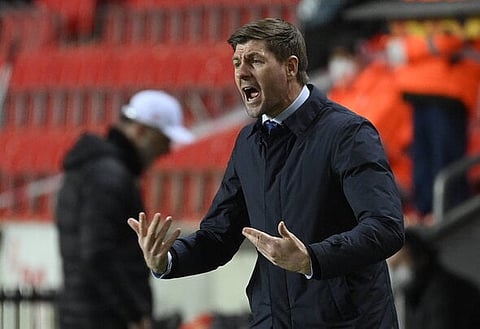 Rangers behaved unusually in Prague, Gerrard refused signatures - Czech press