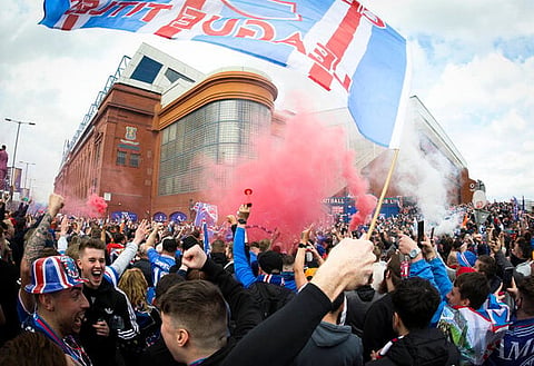 Ally McCoist slams Rangers fans for celebrations after title win