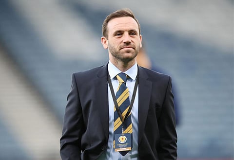 Jackie McNamara and James McFadden react to Rangers v Celtic draw in Scottish Cup on BBC