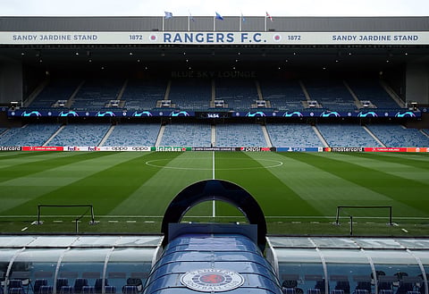 Ibrox, home of Rangers
