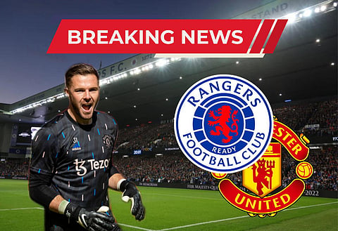 BBC journalist reacts as Rangers in advanced talks to sign Manchester United-linked Jack Butland