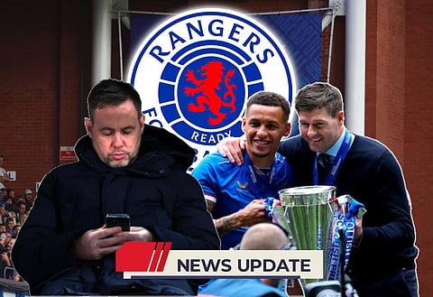 Michael Beale reacts to Rangers transfer exit danger for James Tavernier after contact with Steven Gerrard in Saudi Arabia