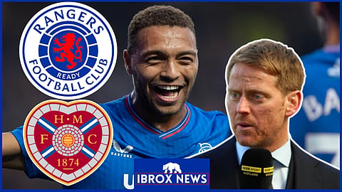 Michael Stewart reacted to the Rangers striker