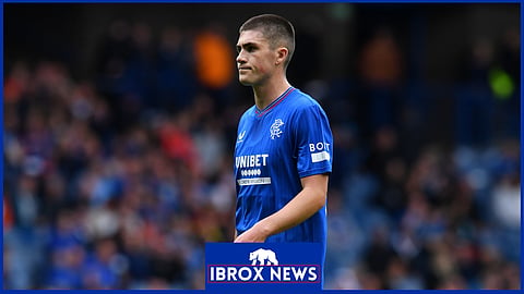Bailey Rice made his Rangers debut under Michael Beale