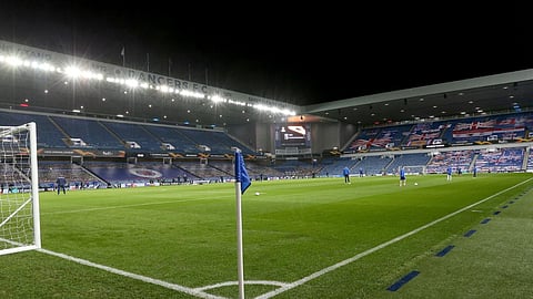 Rangers play their games at Ibrox.