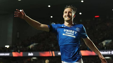 Ben Davies has been in and out of the Rangers team this past season.