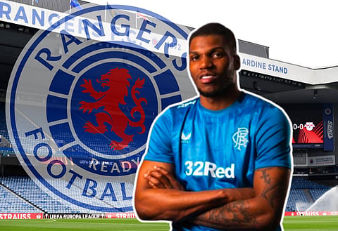 Dujon Sterling joined Rangers on a free transfer from Chelsea. Credit Dujon Sterling via X.