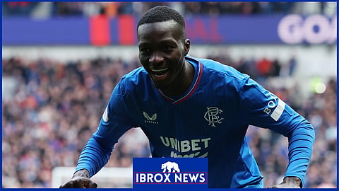 Rangers midfielder Mohamed Diomande.