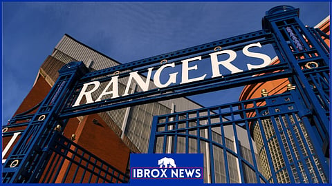 Ibrox, the home of Rangers.