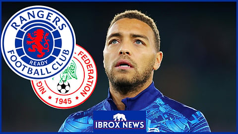 Rangers striker Cyriel Dessers has been playing for Nigeria