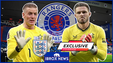 Rangers keeper Jack Butland has been backed over England's number one