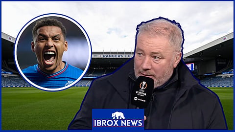 Ally McCoist has praised James Tavernier.