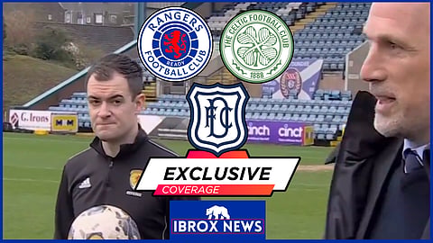 Rangers v Dundee could have a bearing on the SPFL title race - Credit: Sky Sports