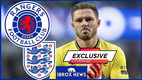 Rangers keeper Jack Butland missed out on an England call up