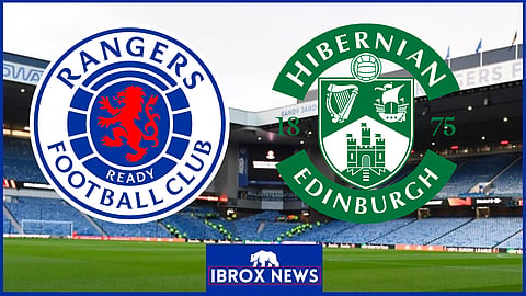Rangers and Hibernian play in the Scottish Premiership
