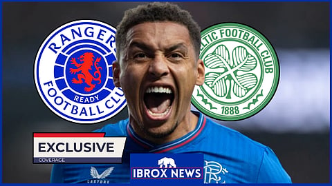 James Tavernier risked an injury in Rangers v Celtic