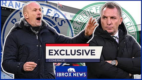 Philippe Clement and his Rangers side are battling Brendan Rodgers' Celtic
