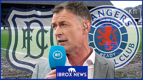 Chris Sutton makes a joke as Rangers v Dundee is postponed again