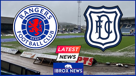 Tony Docherty was furious after what one Rangers star did v Dundee.