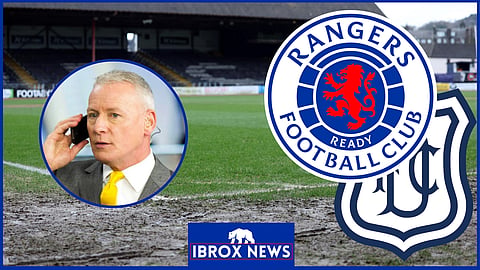 Jim White shares Rangers v Dundee update