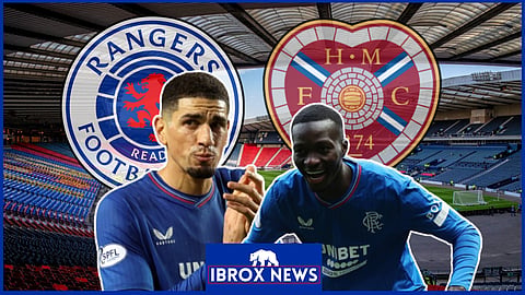 A much-changed Rangers line-up faced Hearts at Hampden