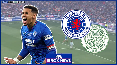 James Tavernier was caught napping for Rangers against Celtic.
Credit: Sky Sports Football