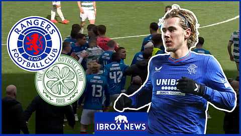 Rangers ace Todd Cantwell was a substitute against Celtic.
Credit: Sky Sports Scotland on X