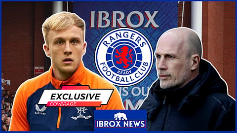 Robby McCrorie has played one game for Rangers under Philippe Clement