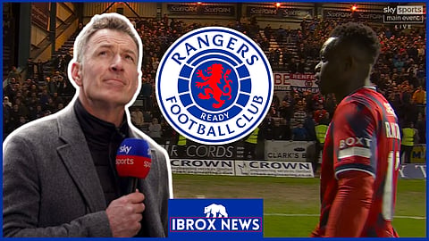 Chris Sutton shared his reaction after Rangers' draw with Dundee.
Credit: Sky Sports Football