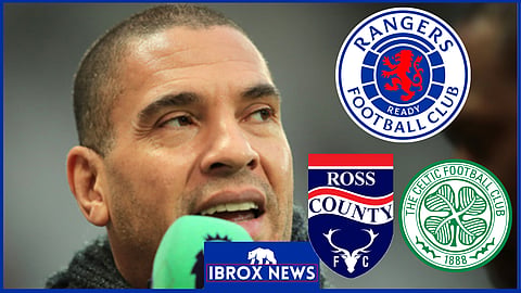 Stan Collymore trolled Rangers on social media by posting a Celtic video