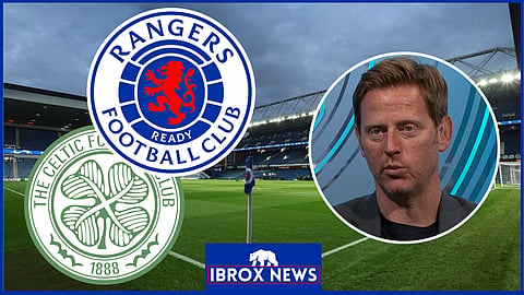 Michael Stewart predicts Rangers v Celtic showdown. Credit: BBC Sportscene