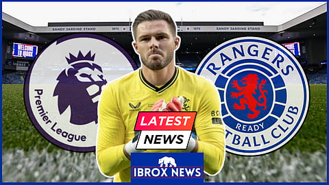 Jack Butland's Rangers future is a key situation for Philippe Clement