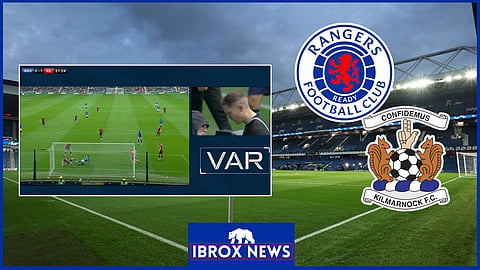 Rangers clash with Kilmarnock had plenty of VAR drama.
Credit: Sky Sports Football