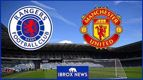 Rangers will take on Manchester United in a pre-season friendly at Murrayfield