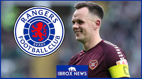 Rangers have been linked with Hearts forward Lawrence Shankland