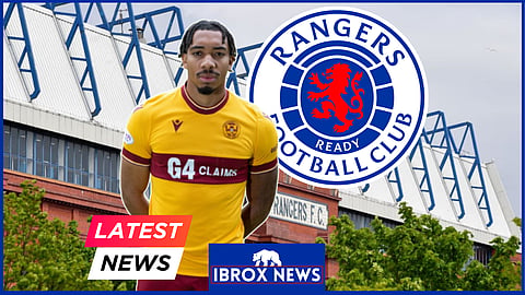 Rangers were linked with a move for Theo Bair from Motherwell