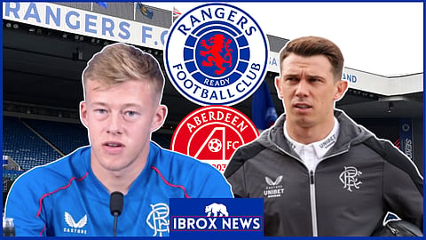 Connor Barron has followed the same path as Ryan Jack from Aberdeen - Credit Rangers via X