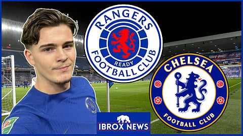 Rangers have been linked to signing Leo Castledine - Credit Chelsea via X