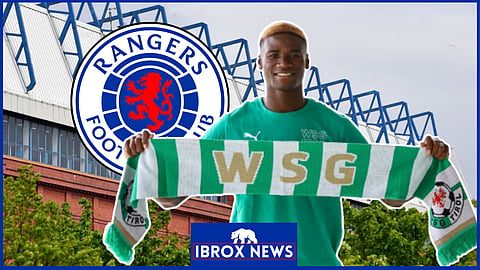 Rangers want to sign striker Mahamadou Diarra - Credit WSG Tirol via X