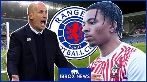 Rangers failed with a late signing from Southampton - Credit Samuel Edozie via Instagram