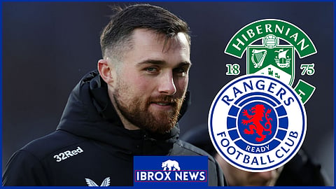 John Souttar was involved in a key incident for Rangers v Hibernian