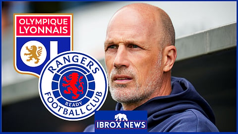 Philippe Clement's Rangers side faced Lyon in the Europa League