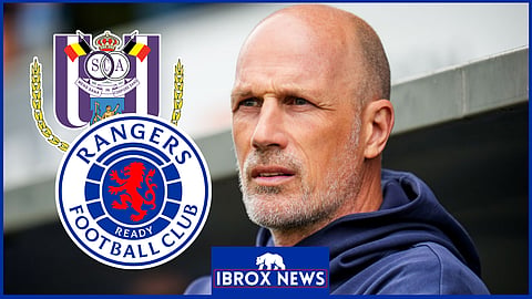 Rangers manager Philippe Clement has been linked with the vacancy at Anderlecht