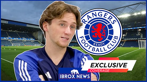 Alex Lowry has spent time on loan at Hearts from Rangers - Credit PLZ Soccer via X