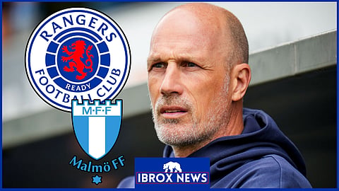 Philippe Clement's Rangers faced Malmo in the Europa League
