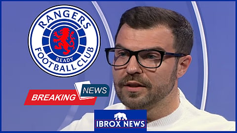 Richard Foster had two spells as a Rangers player -Credit BBC Sportscene