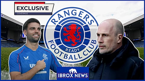 Robin Propper replaced Connor Goldson at Rangers - Credit Rangers via YouTube