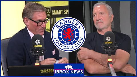 Simon Jordan has mentioned Graeme Souness and Rangers.
Credit: talkSPORT on YouTube