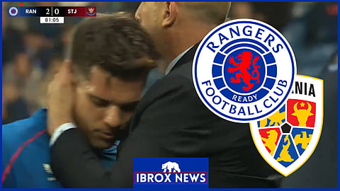 Romania media react to Ianis Hagi controversy in Rangers v St Johnstone. Credit: Premier Sports